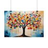 Emotional tree in acrylic: a kaleidoscope of love - horizontal - rolled poster - Image 34
