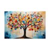 Emotional tree in acrylic: a kaleidoscope of love - horizontal - rolled poster - Image 41