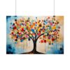 Emotional tree in acrylic: a kaleidoscope of love - horizontal - rolled poster - Image 38